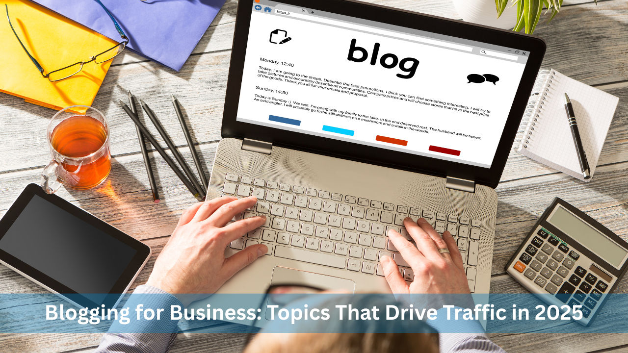 Blogging for Business: Topics That Drive Traffic in 2025